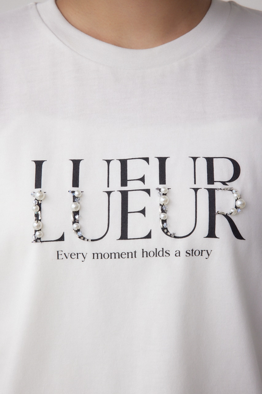 ジュエリーアソートプリントTシャツ WHT FREE