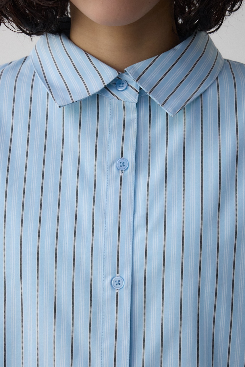 3WAYデザインシャツ 柄BLU FREE