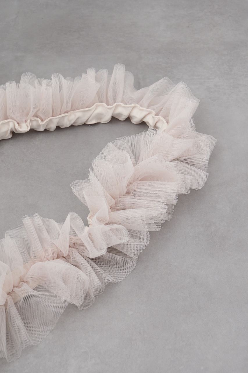 チュールフリルショルダーバッグ IVOY FREE