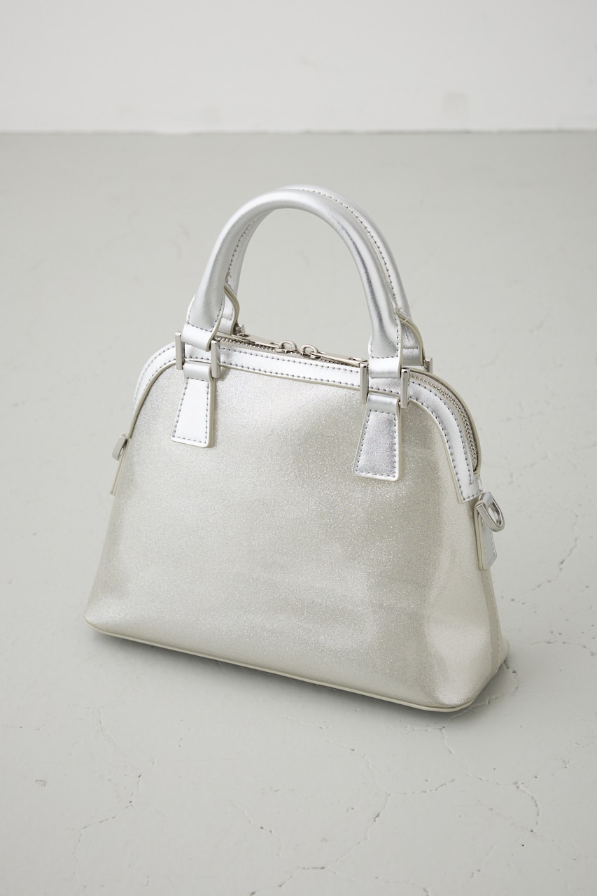 ダブルジッパークリアバッグ SLV FREE