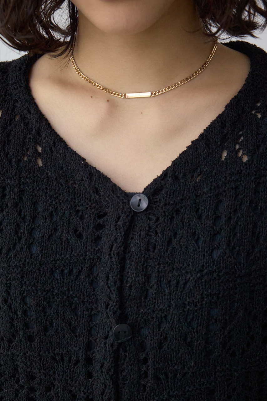 クロシェニットボレロ BLK FREE