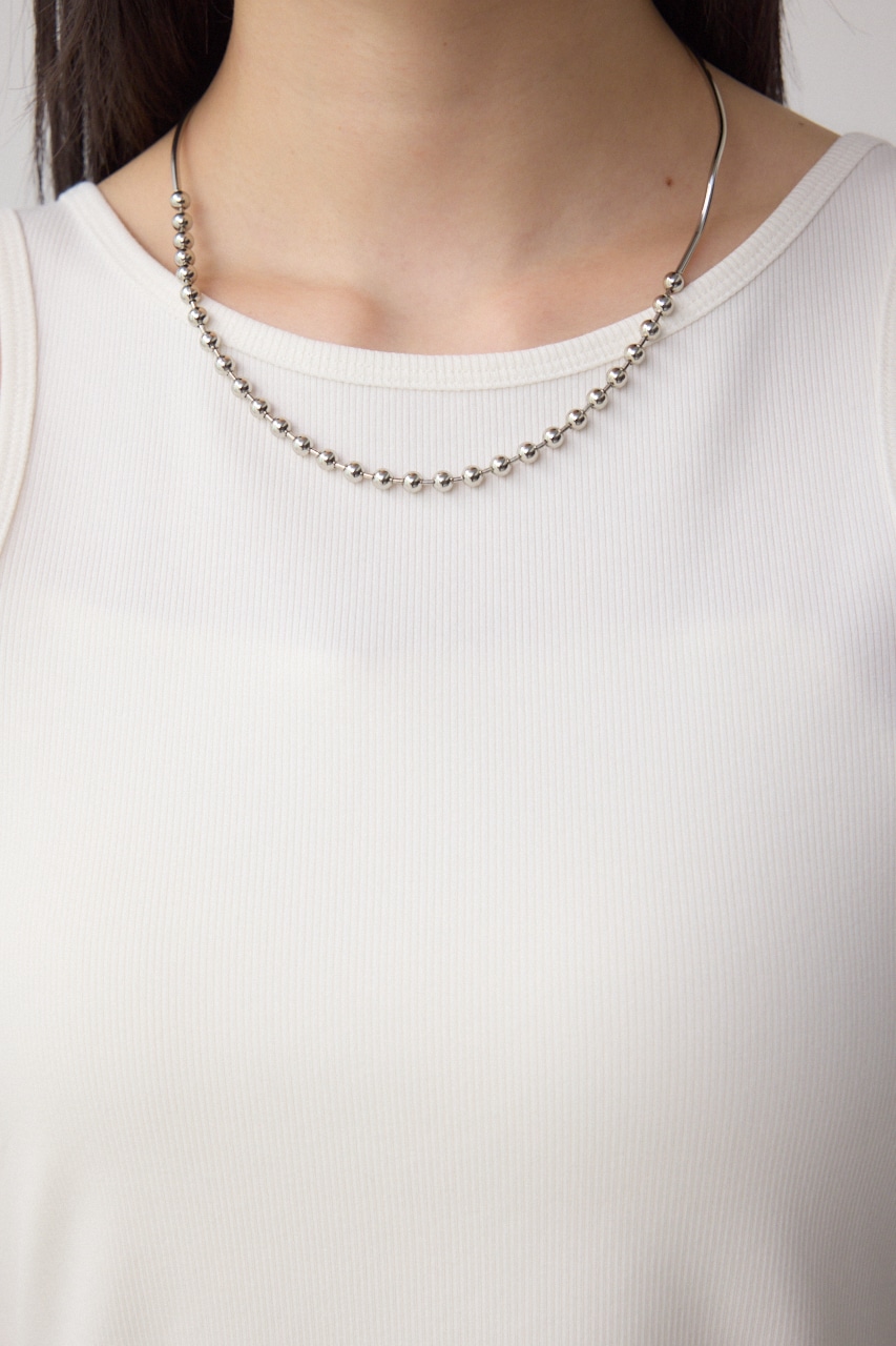 デザインネックショートTシャツ O/WHT FREE