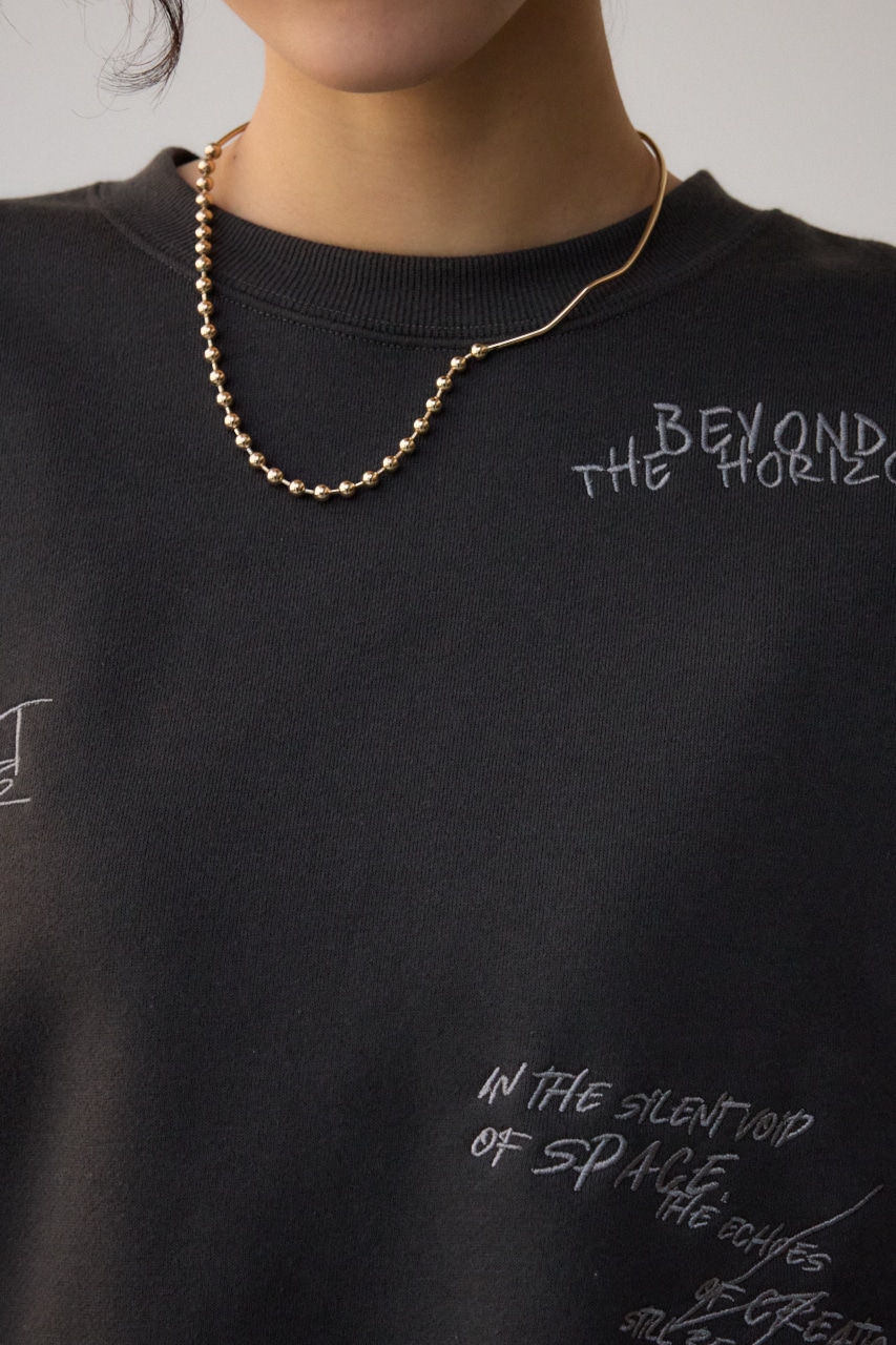 ランダムロゴウラケトップス C.GRY FREE