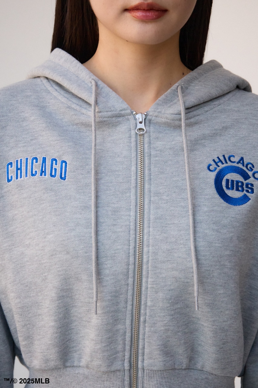 【MLB】ジップフーディー GRY FREE