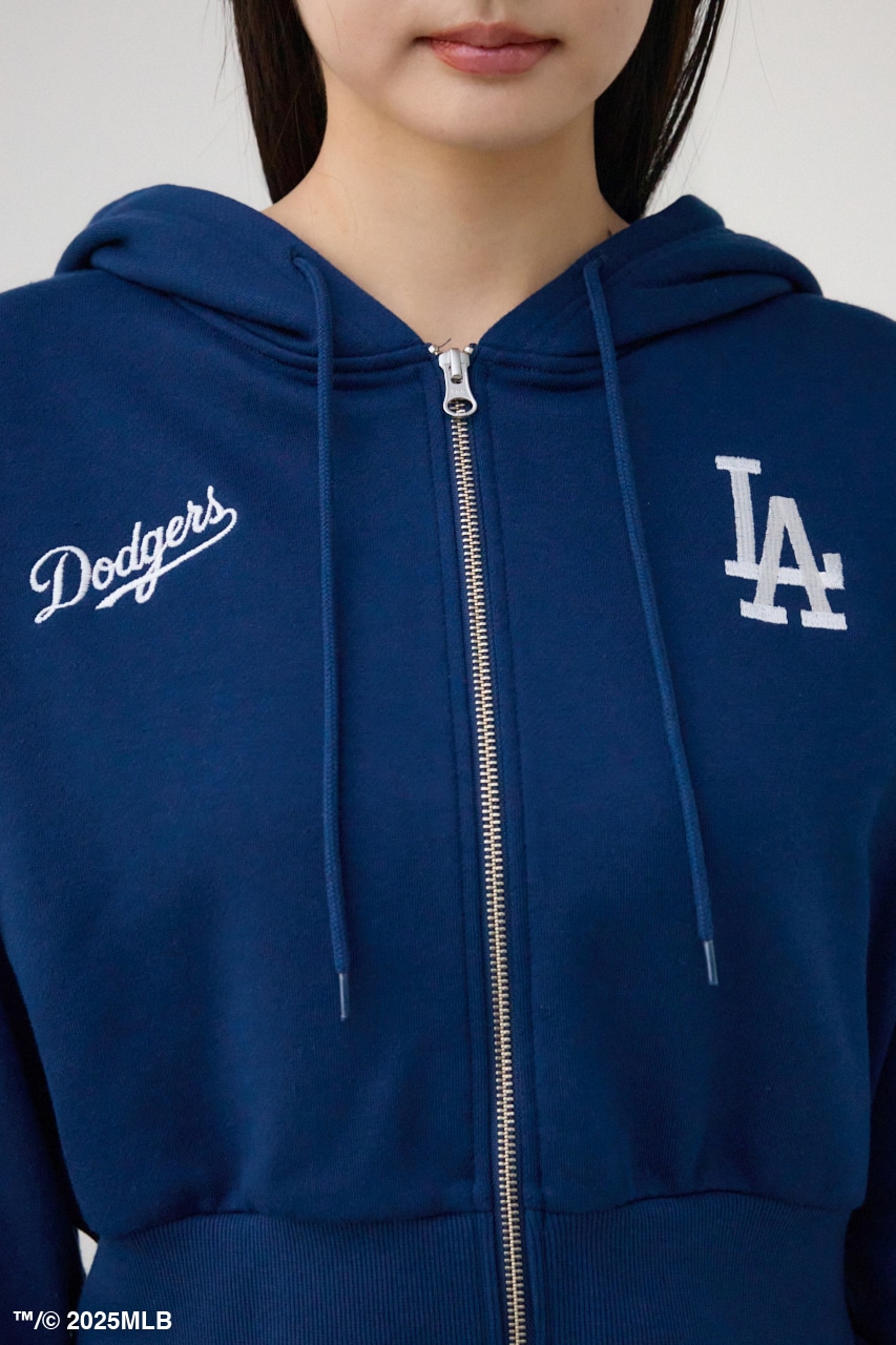 【MLB】ジップフーディー NVY FREE