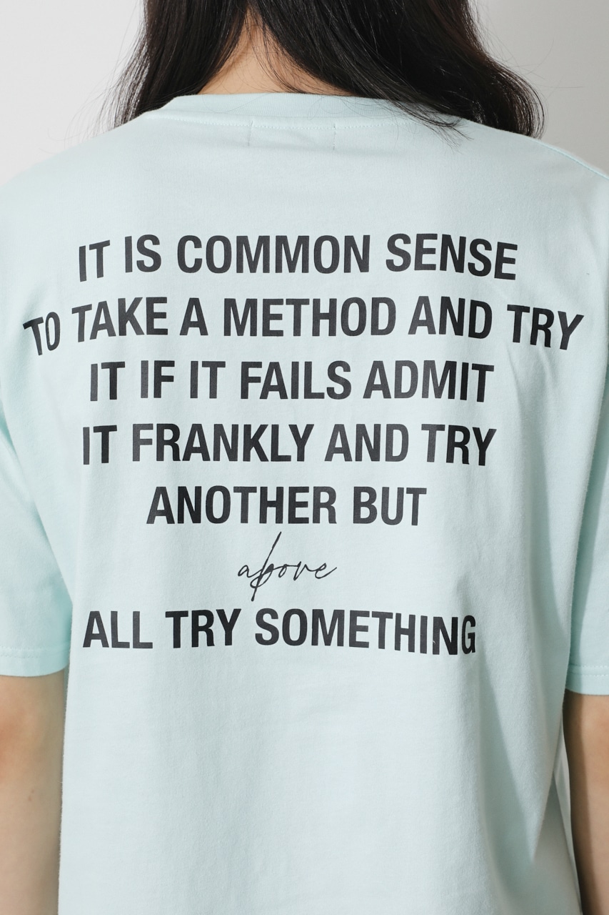 Happen For A Number Photo Tee S Wht Tシャツ カットソー 半袖 バロックジャパンリミテッド 公式通販サイト Shel Tter Web Store シェルターウェブストア
