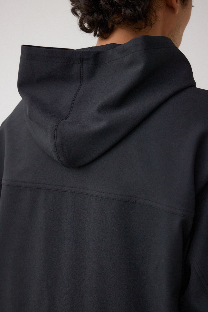 ジョーゼットフーディーブルゾン BLK FREE