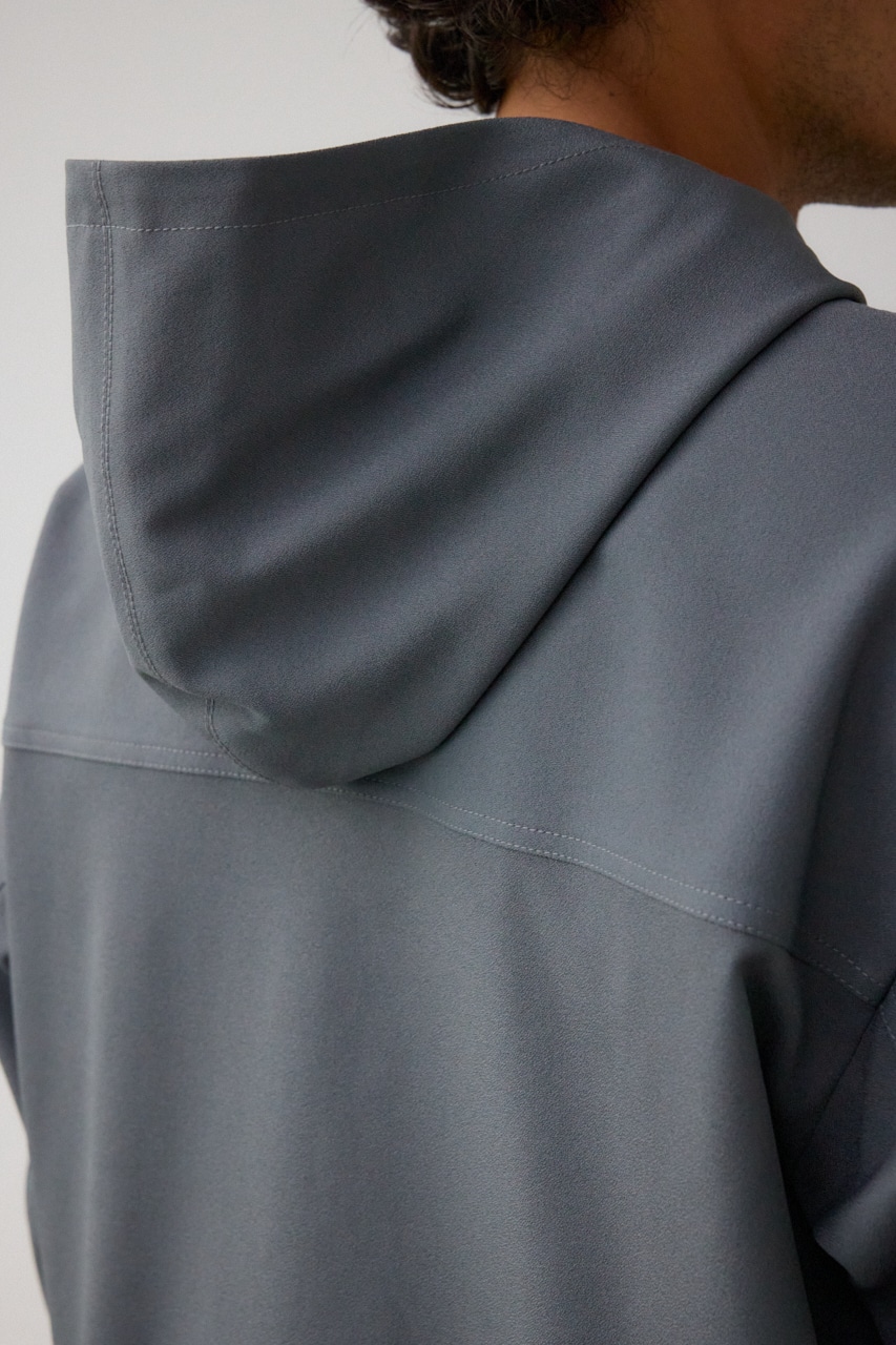 ジョーゼットフーディーブルゾン GRY FREE