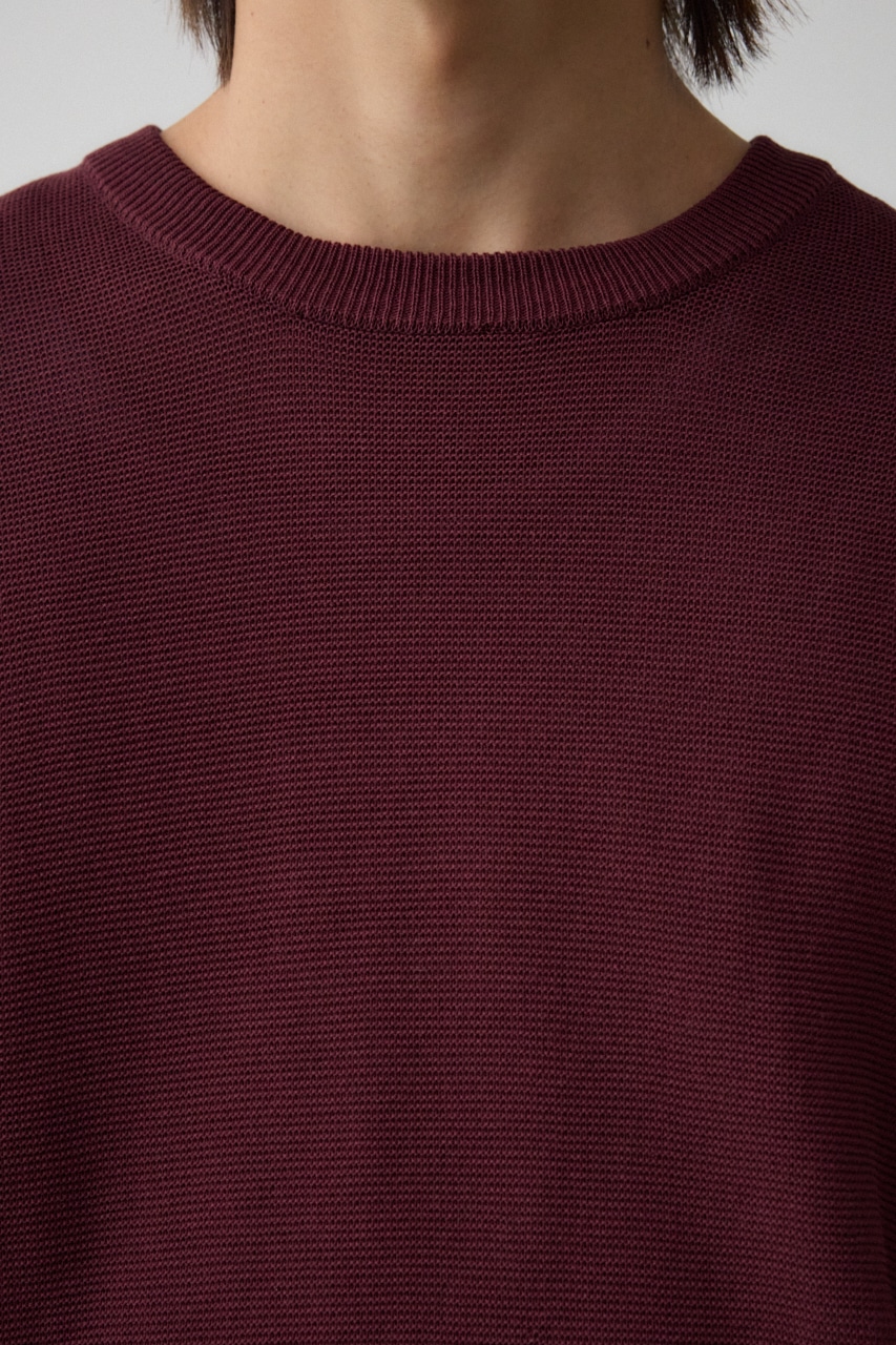 ベーシックガーターニット BRD L