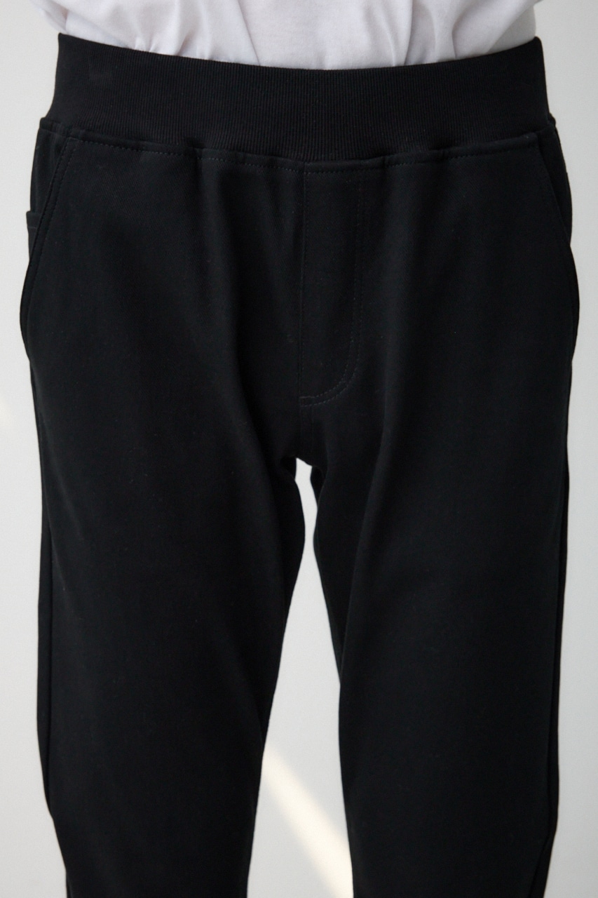 イージーアクションスリムパンツ BLK M