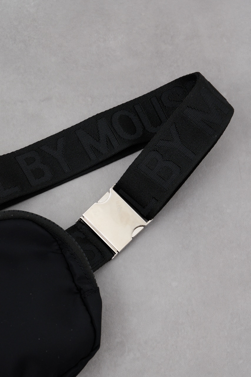 AZプレートミニボディバッグ BLK FREE