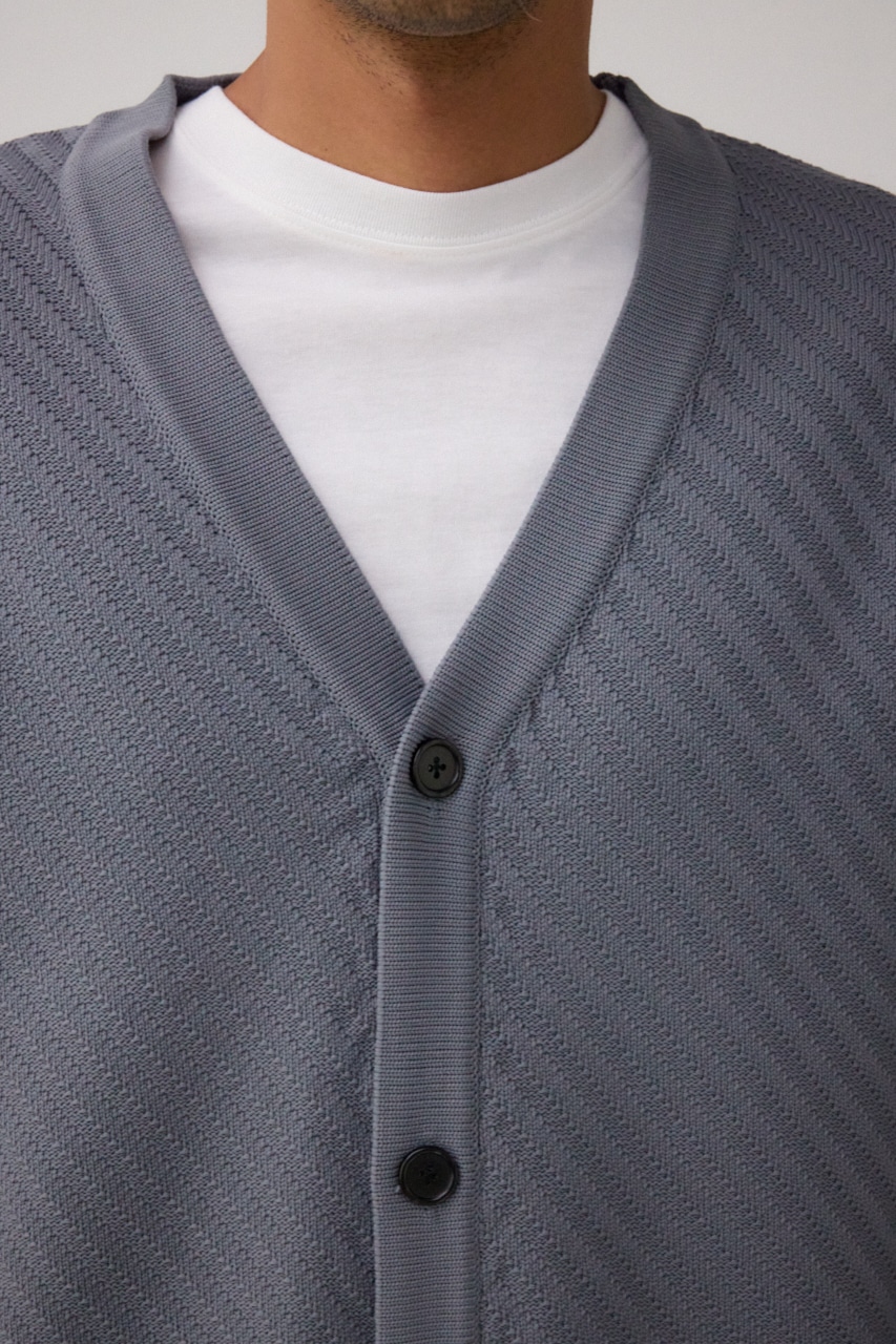 バイヤスセットカーディガン GRY FREE