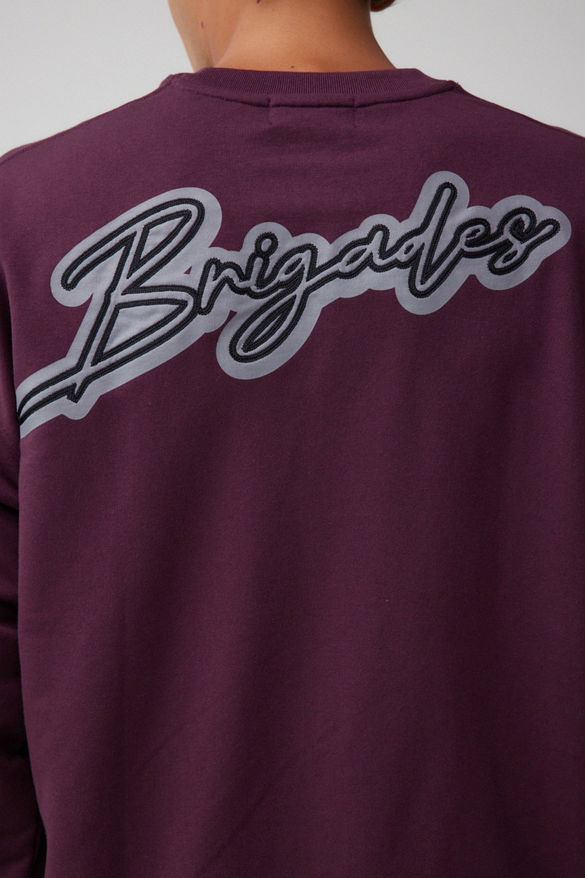 バックロゴビッグトップス D/PUR FREE