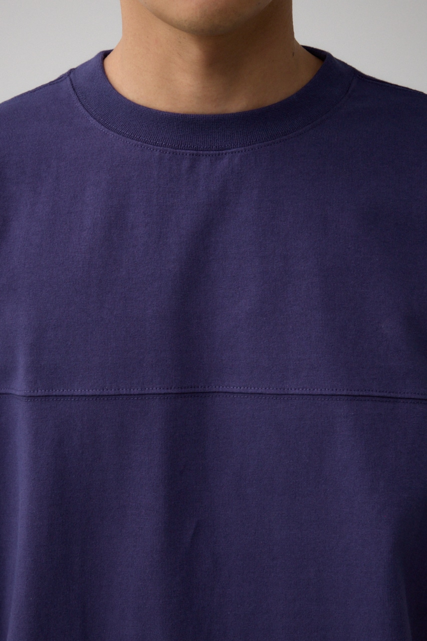 ラウンドヘムビッグTシャツ D/PUR FREE