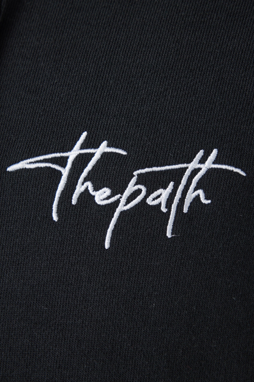 相良刺繍スウェットパーカー BLK FREE