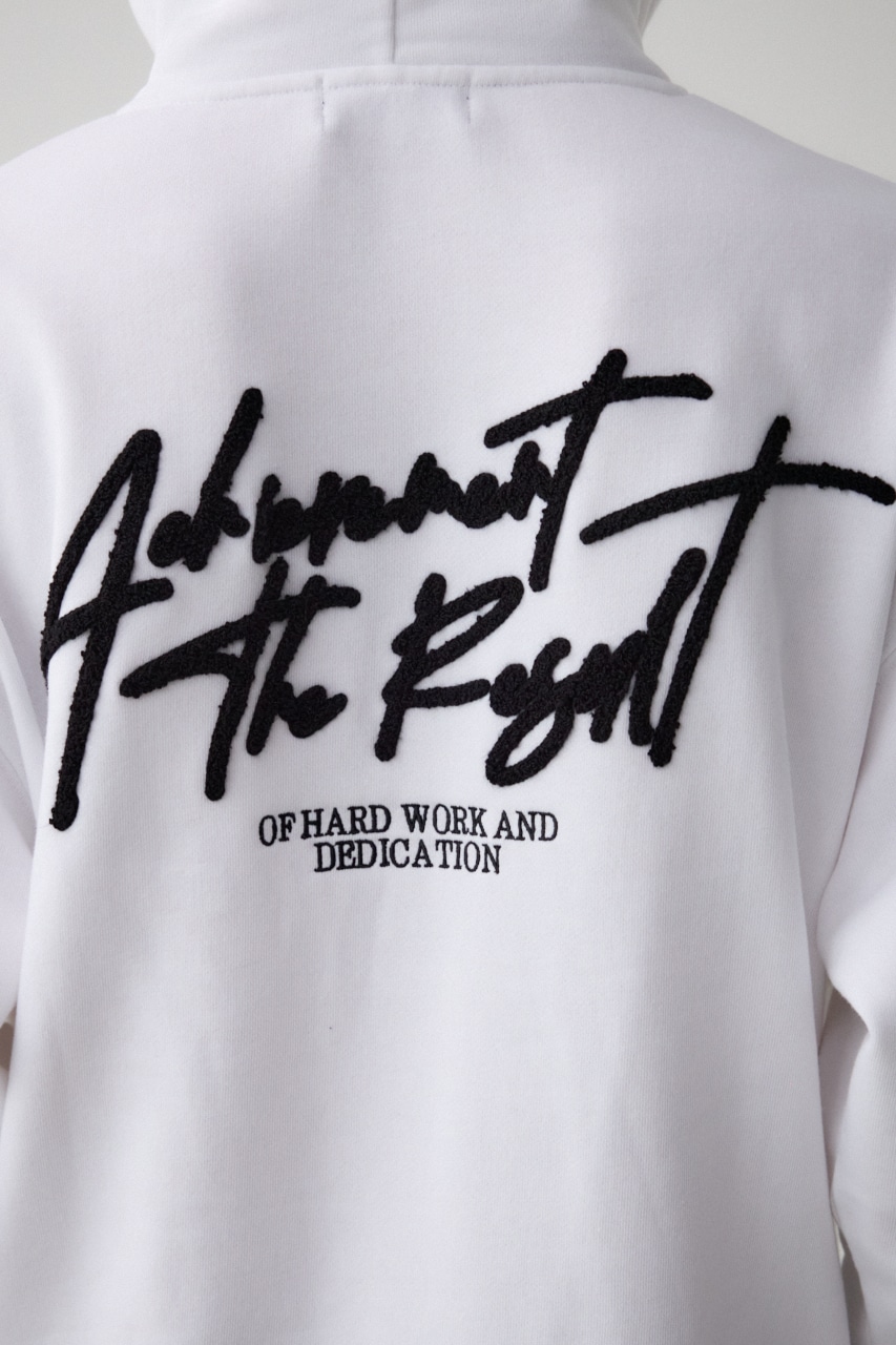 相良刺繍スウェットパーカー WHT FREE