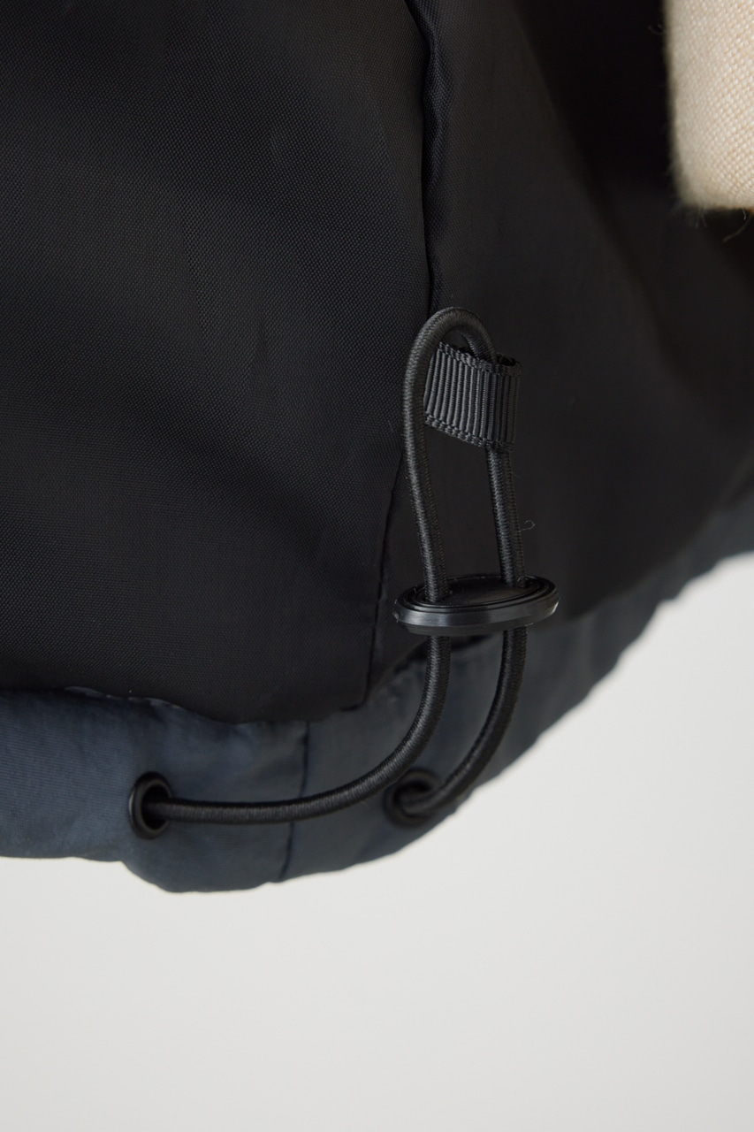 スタンドカラー中綿ベスト GRY FREE