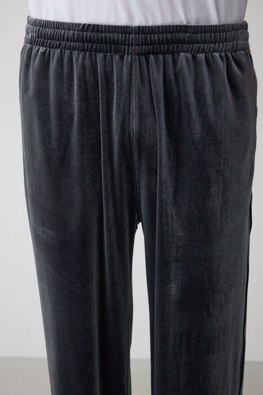 ベロアライントラックパンツ GRY FREE