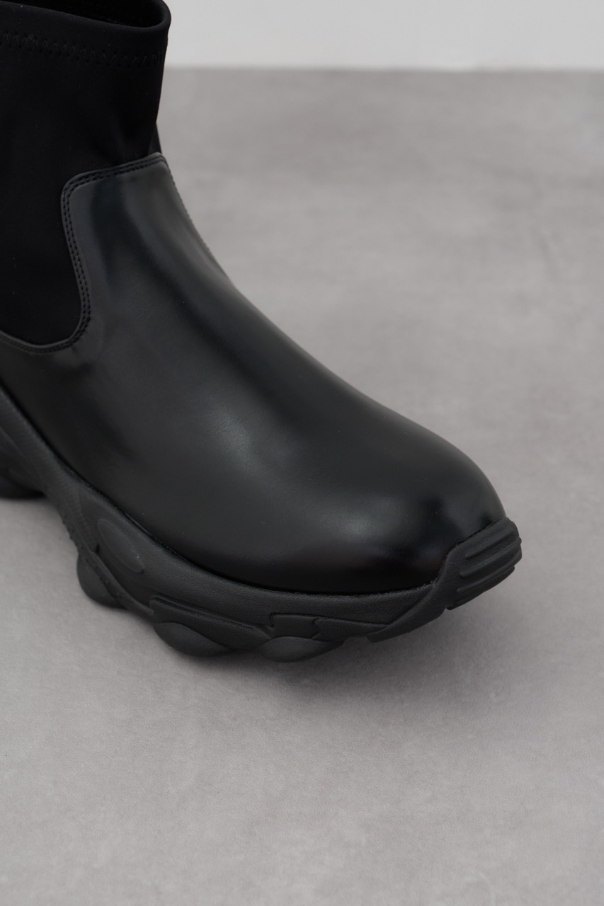 ハイブリッドショートブーツ BLK L