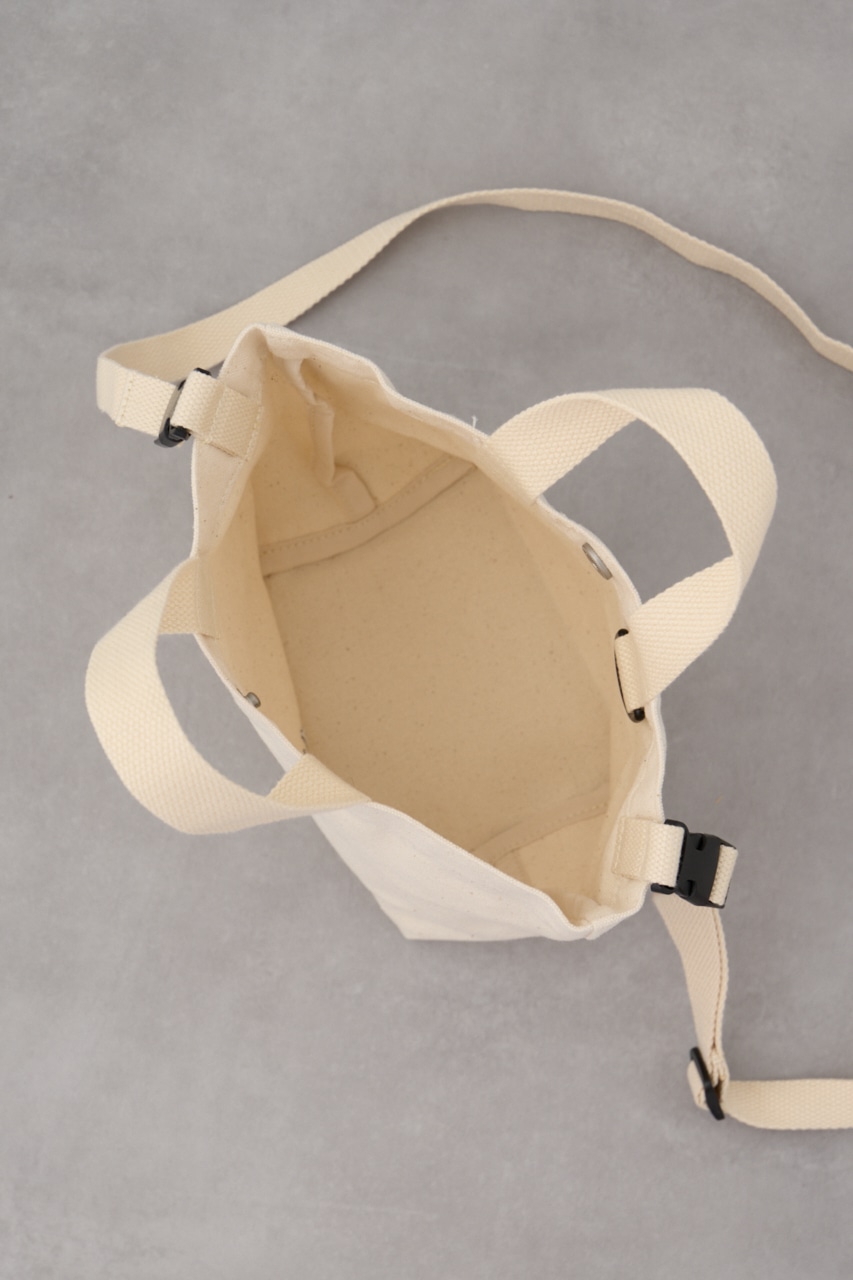 キャンバス2WAYミニバッグ O/WHT FREE