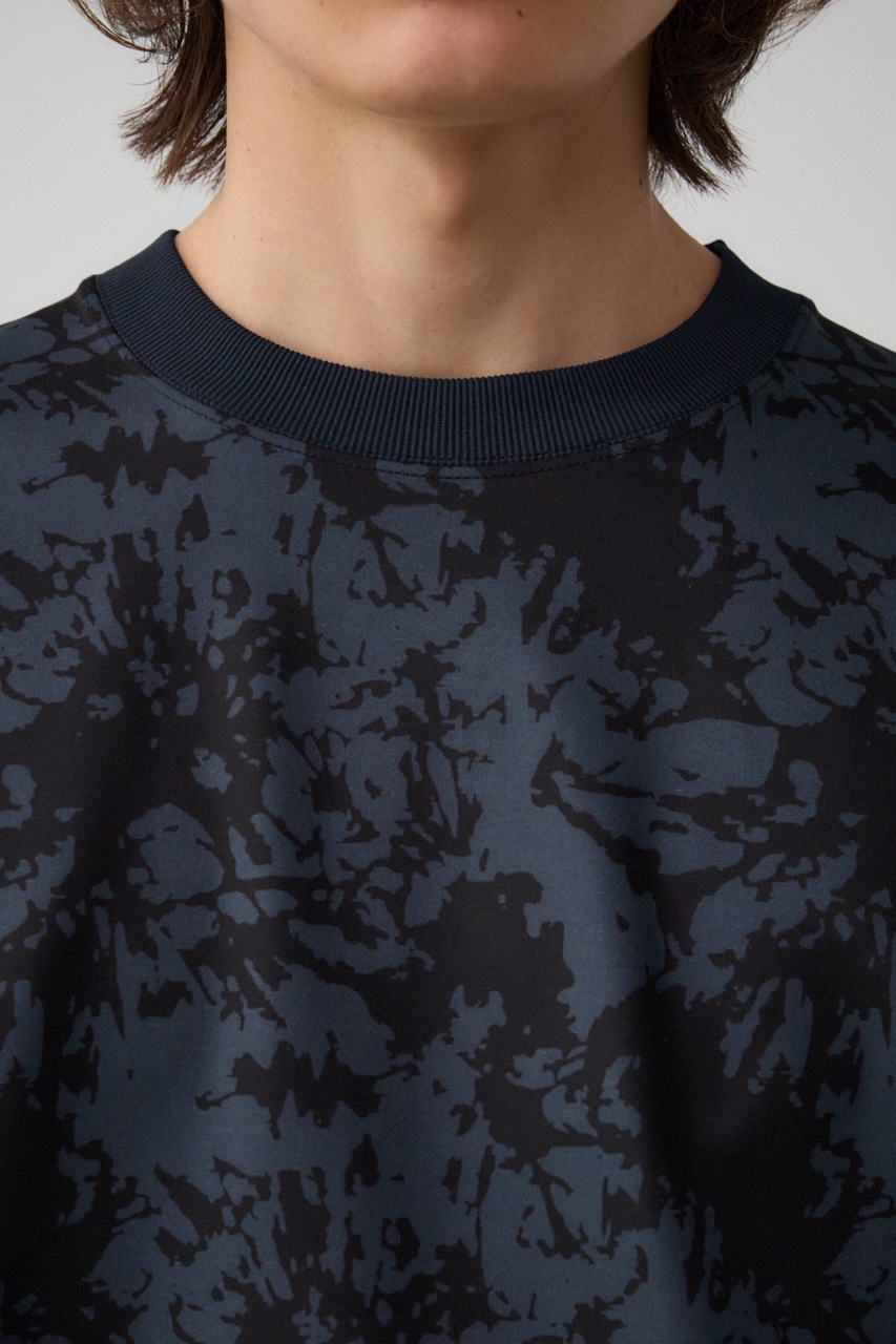 スプラッシュ総柄ビッグトップス 柄BLK FREE