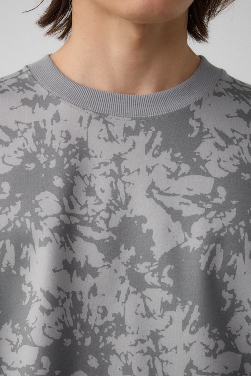 スプラッシュ総柄ビッグトップス 柄GRY FREE