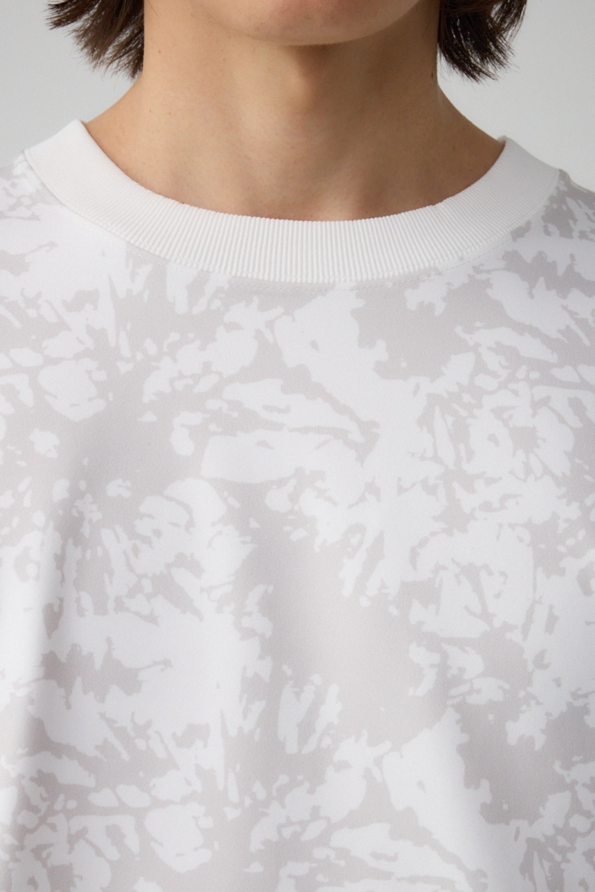 スプラッシュ総柄ビッグトップス 柄WHT FREE