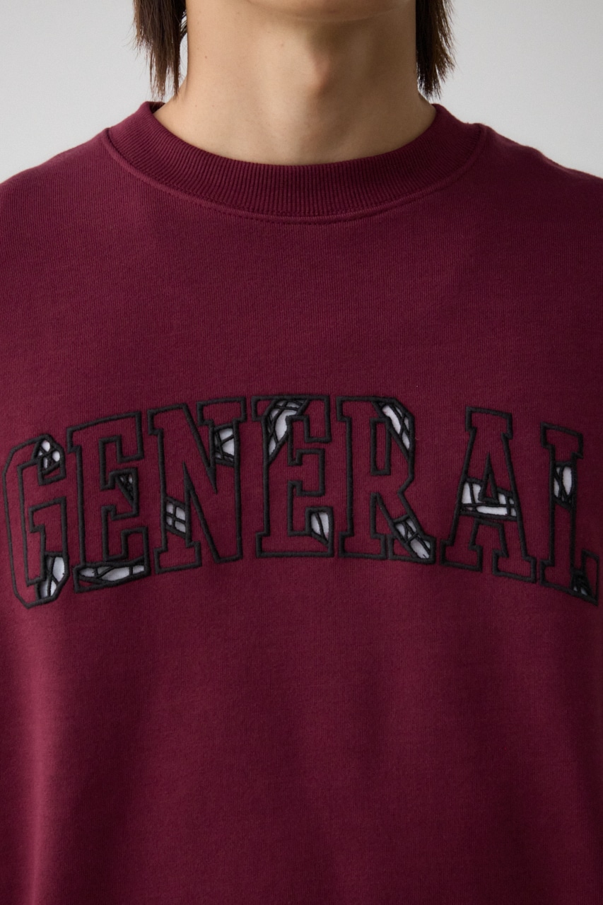 GENERALシアーロゴスウェット BRD FREE