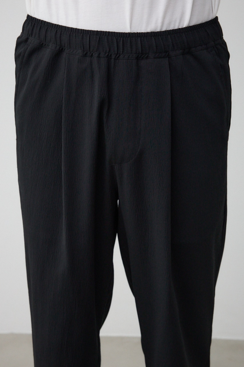 リラックスシルエットパンツ BLK FREE