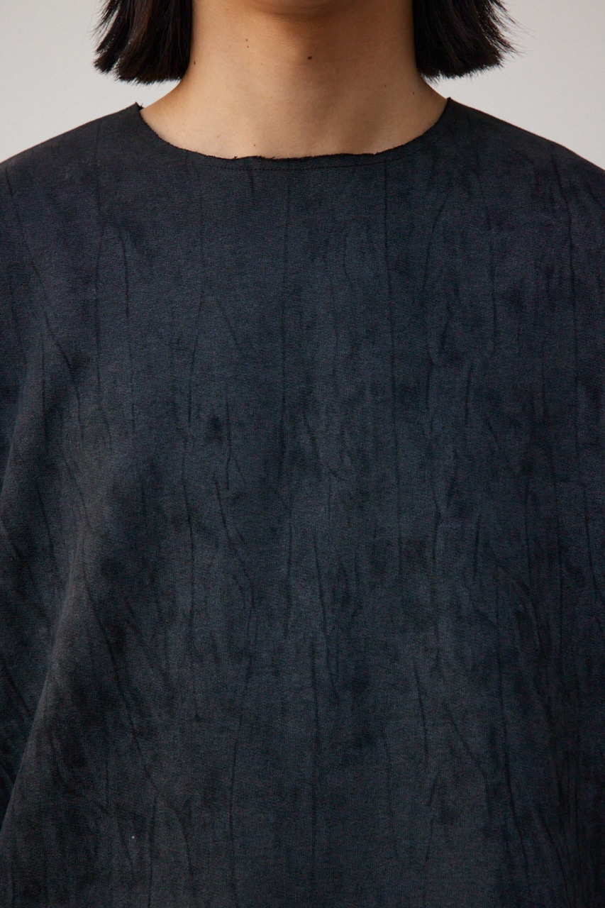 ロゴプレートダンボールトップス BLK FREE