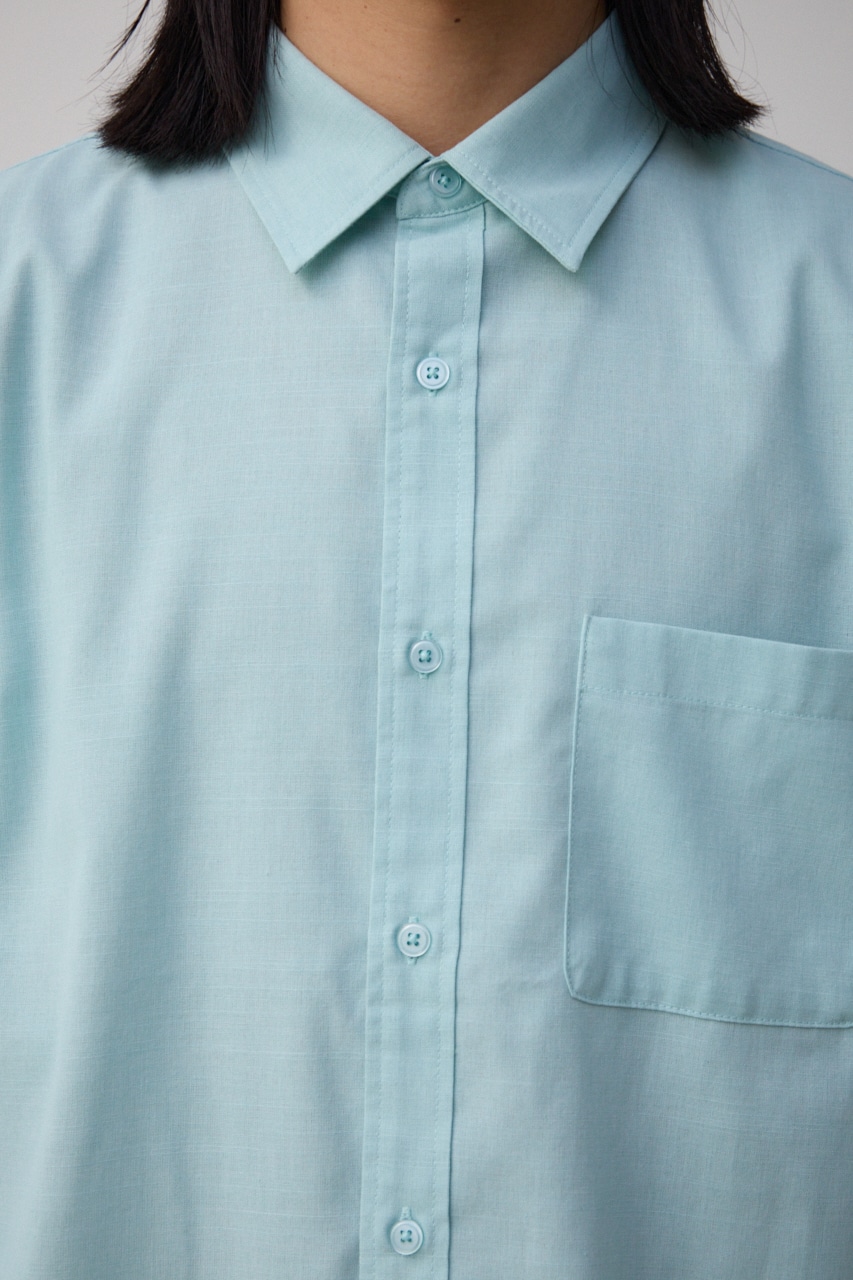 テックリネン7分袖シャツ L/MINT L
