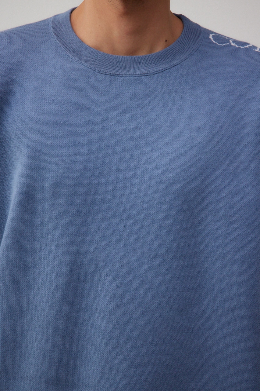 ENTHUSIAM オーバーサイズニット BLU FREE