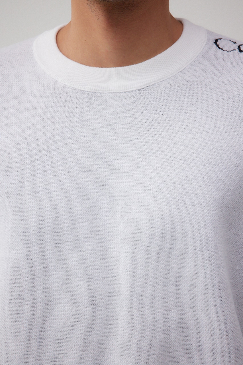 ENTHUSIAM オーバーサイズニット WHT FREE