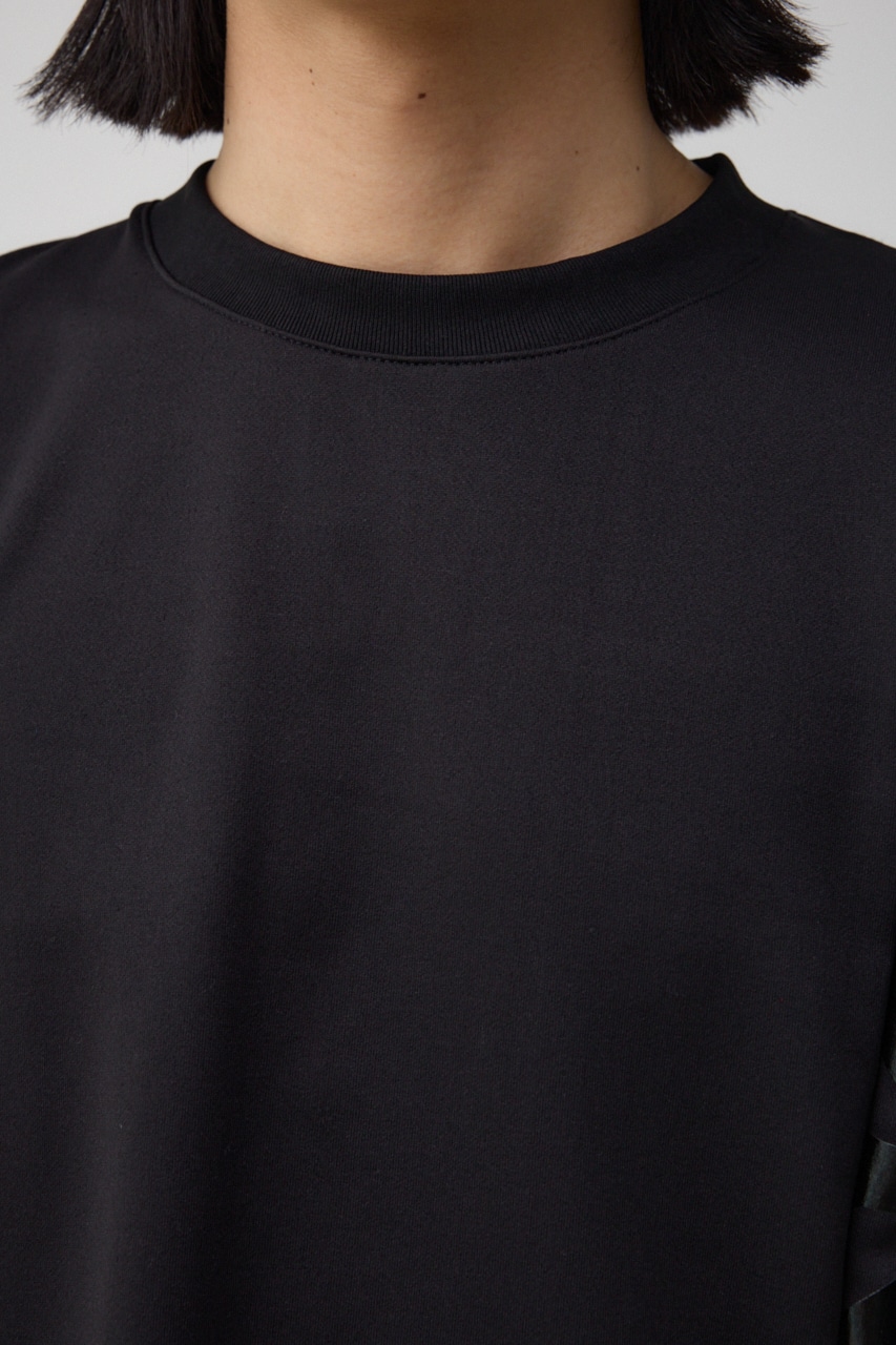 ロゴスウィッチングビッグTシャツ BLK FREE