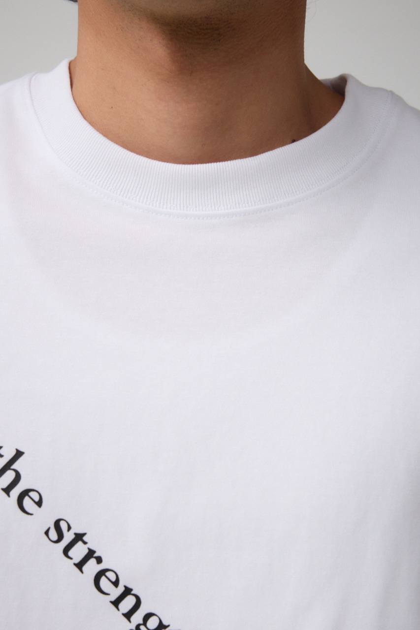 ツーフィンガーフォトTEE WHT FREE