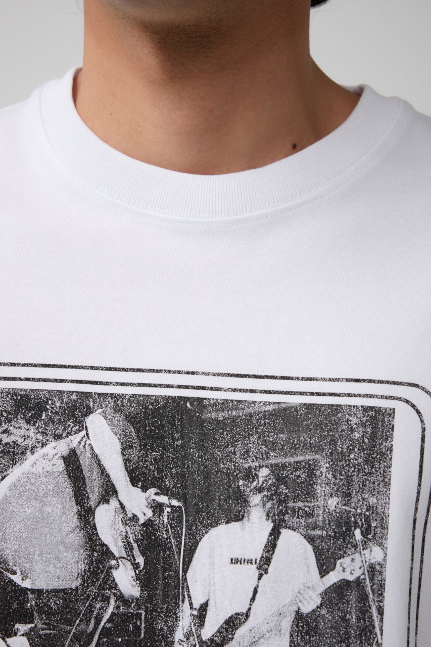 THE SNARE フォトTEE WHT FREE