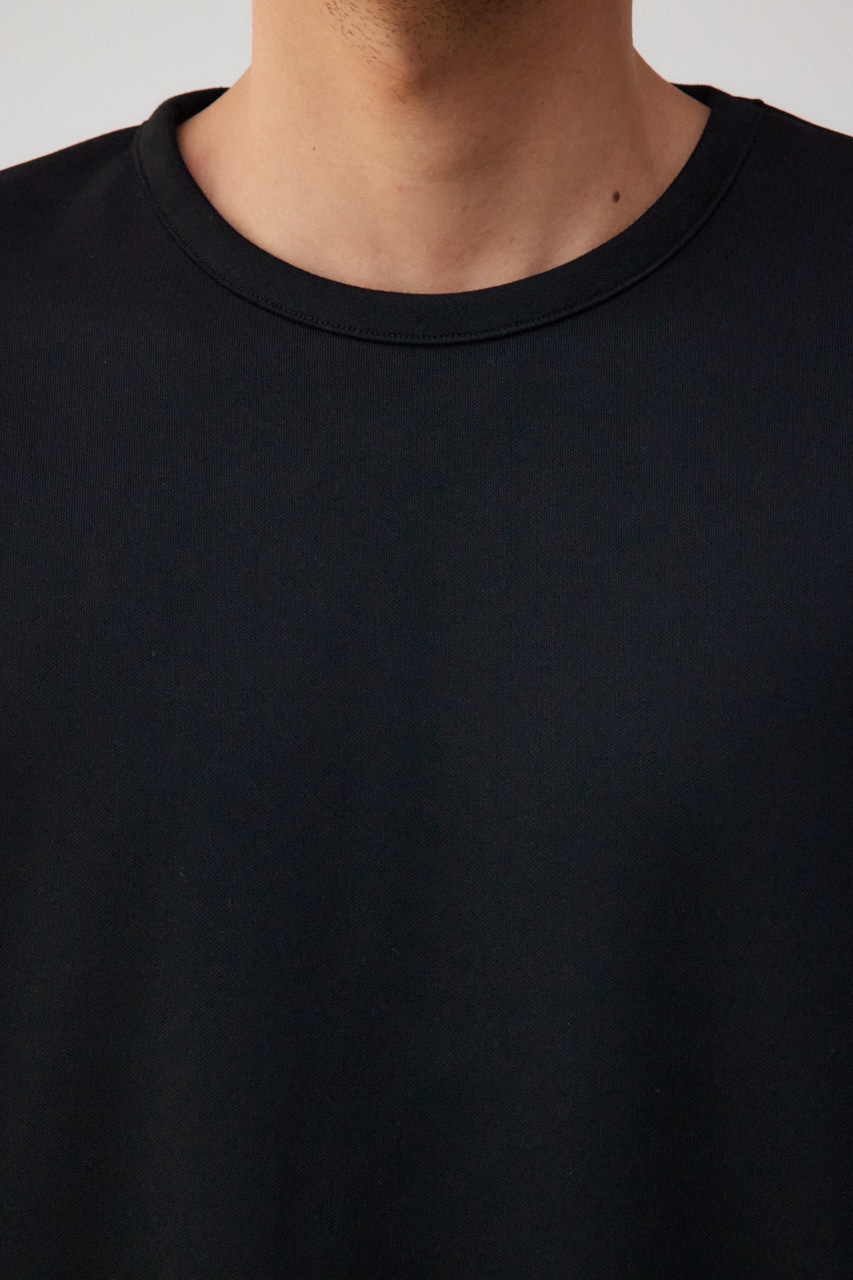 ダンボールシャツレイヤードトップス BLK FREE