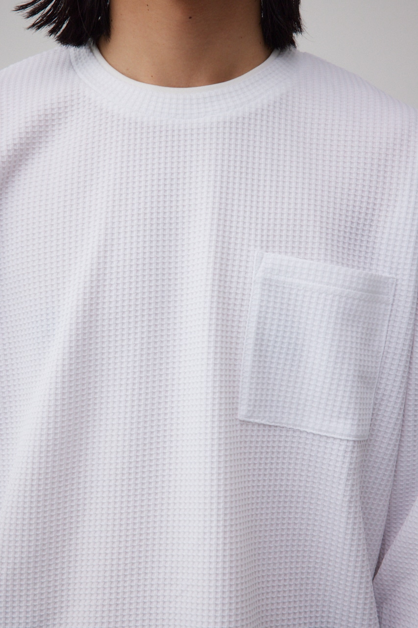 レイヤードロングT WHT FREE