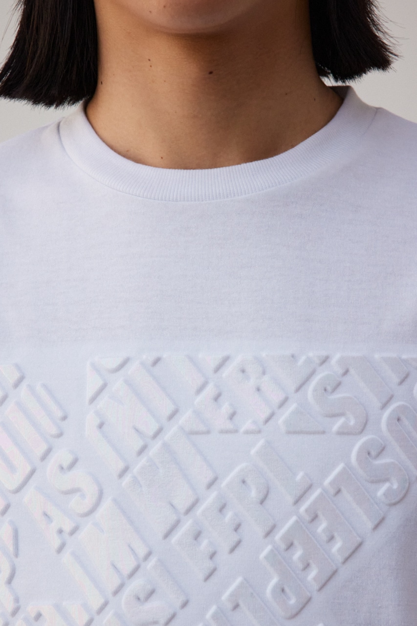 シルバーエンボスロンT WHT FREE