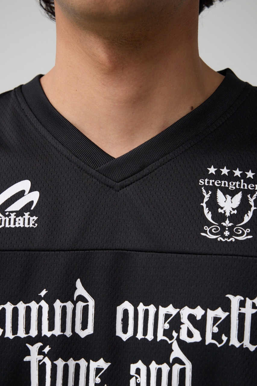 NO.09 ゲームTシャツ BLK FREE