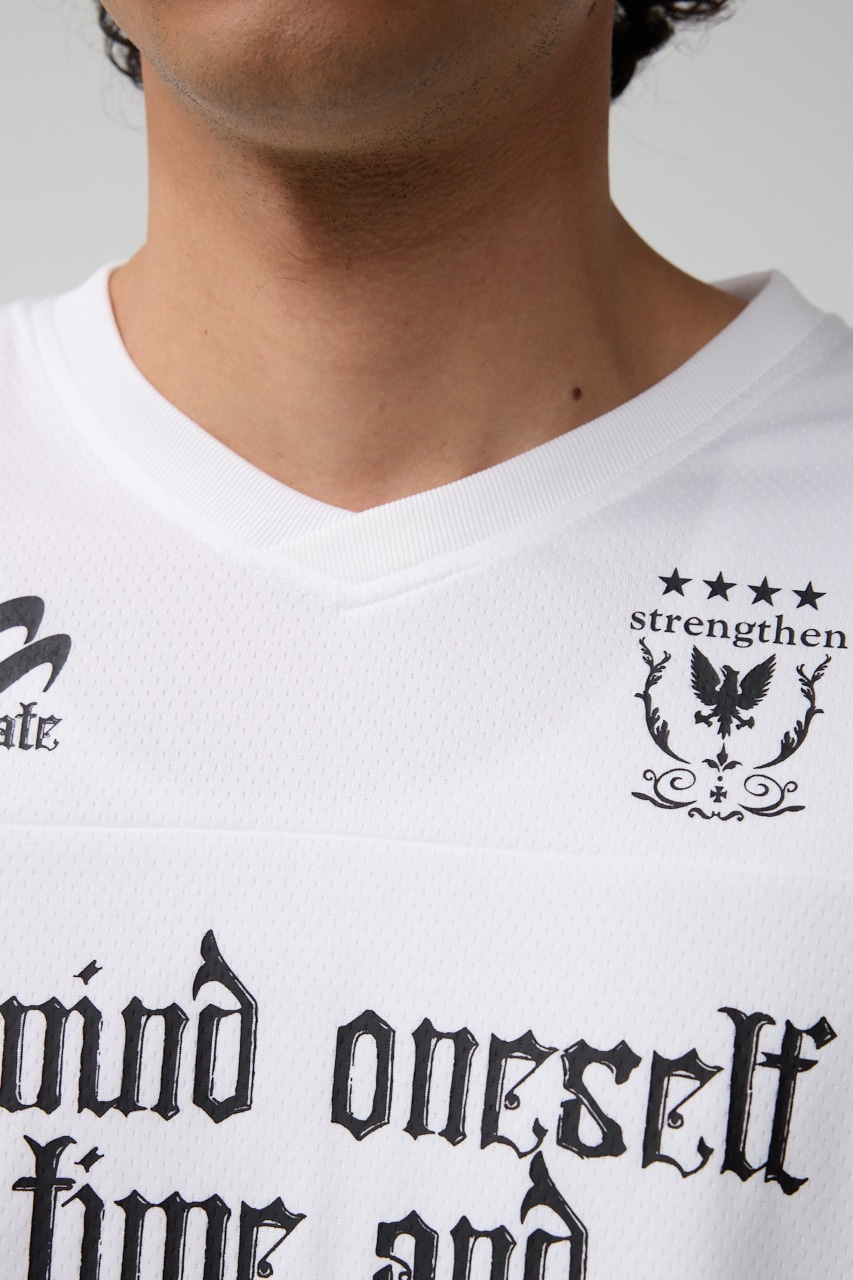 NO.09 ゲームTシャツ WHT FREE