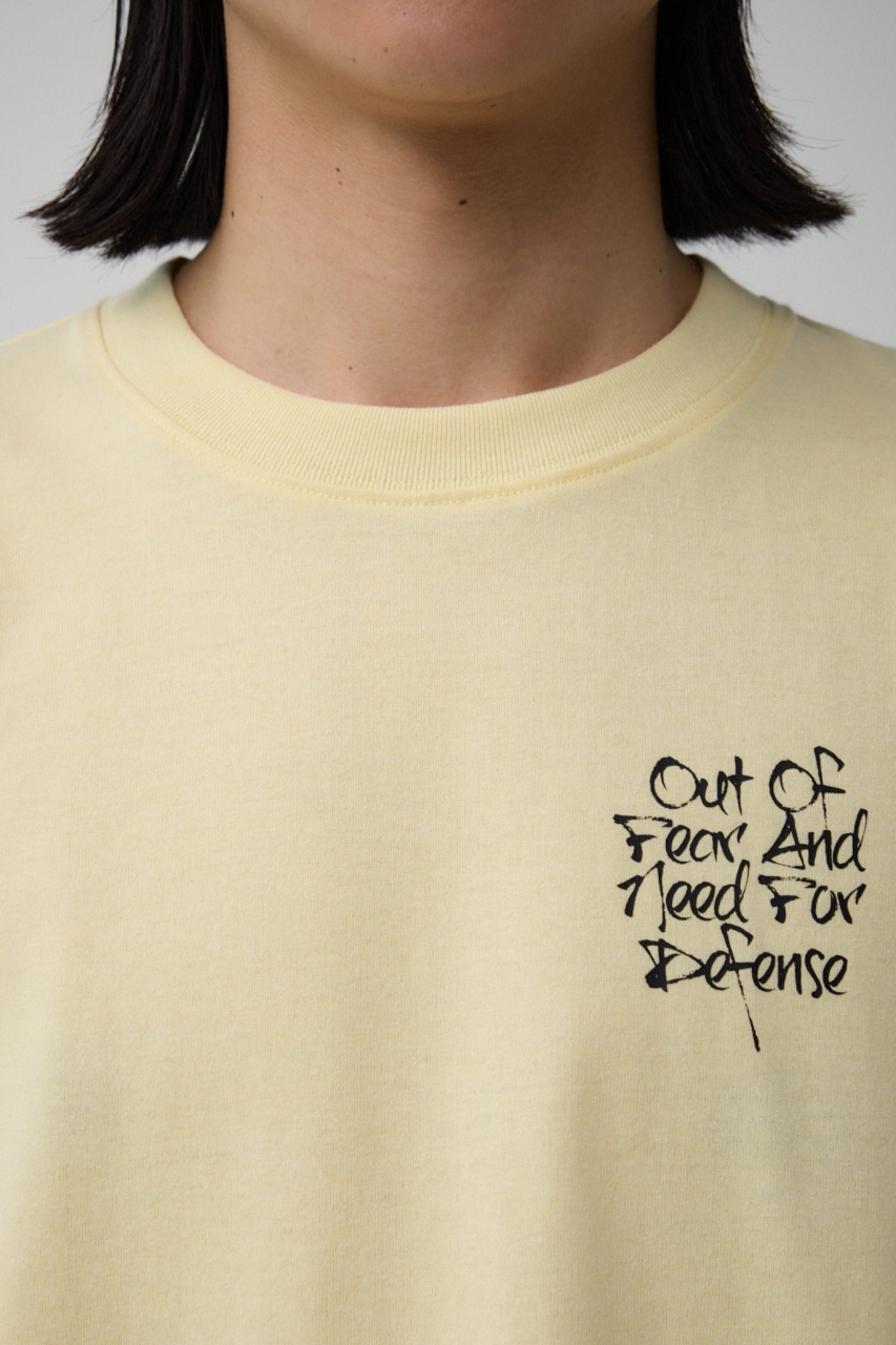 スリーフォトバックTEE L/YEL M