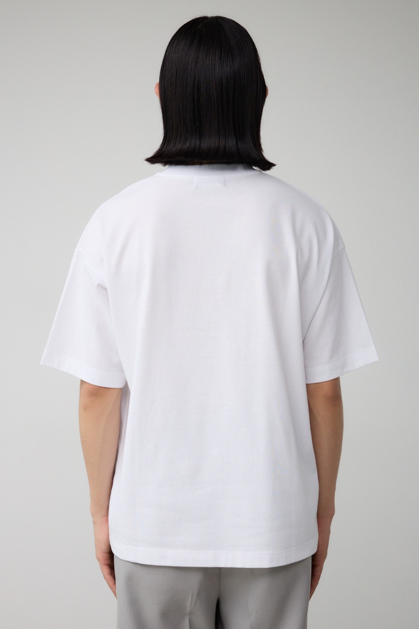SatireグラフィックTEE WHT FREE