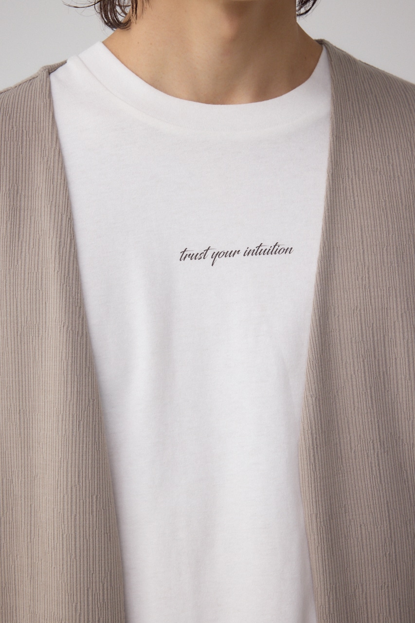 ライトトッパーセットトップス L/BEG L