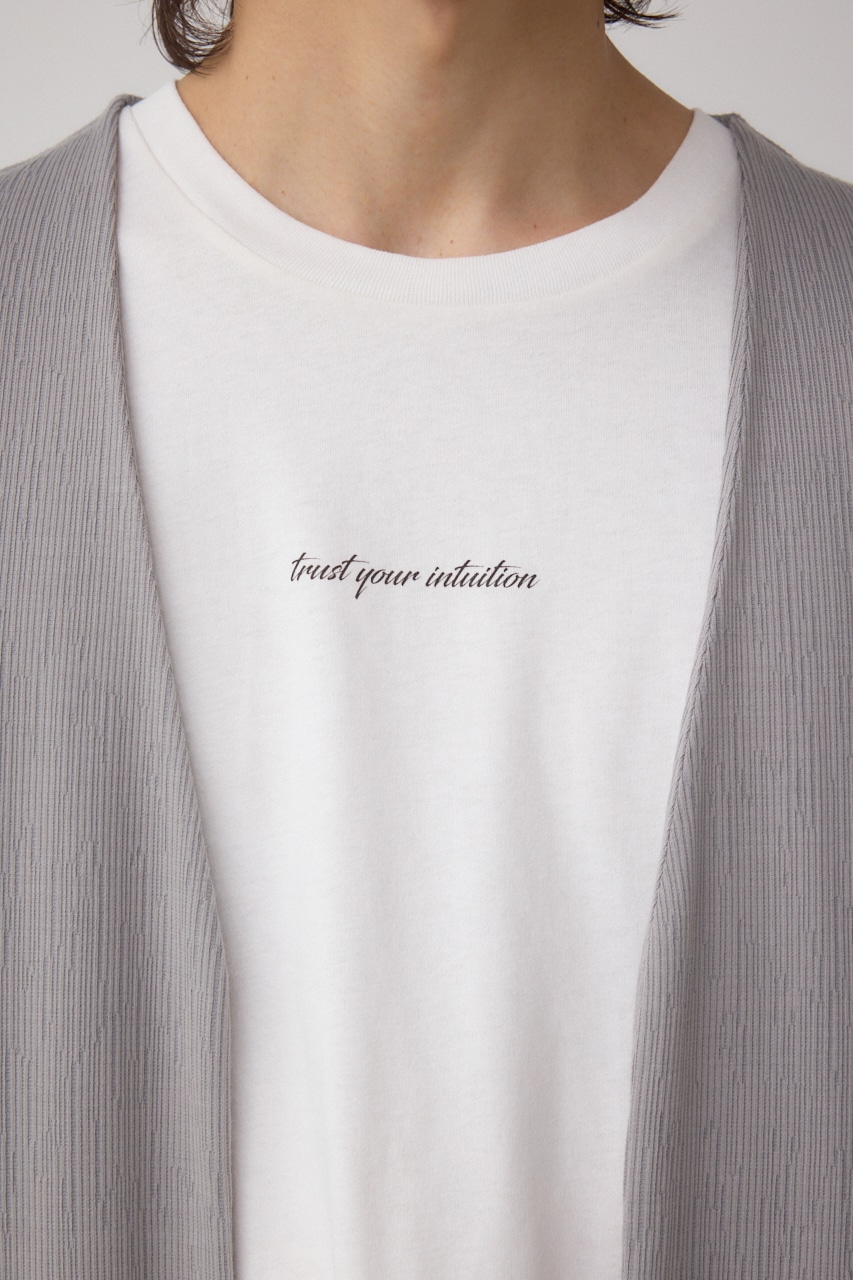 ライトトッパーセットトップス L/GRY M