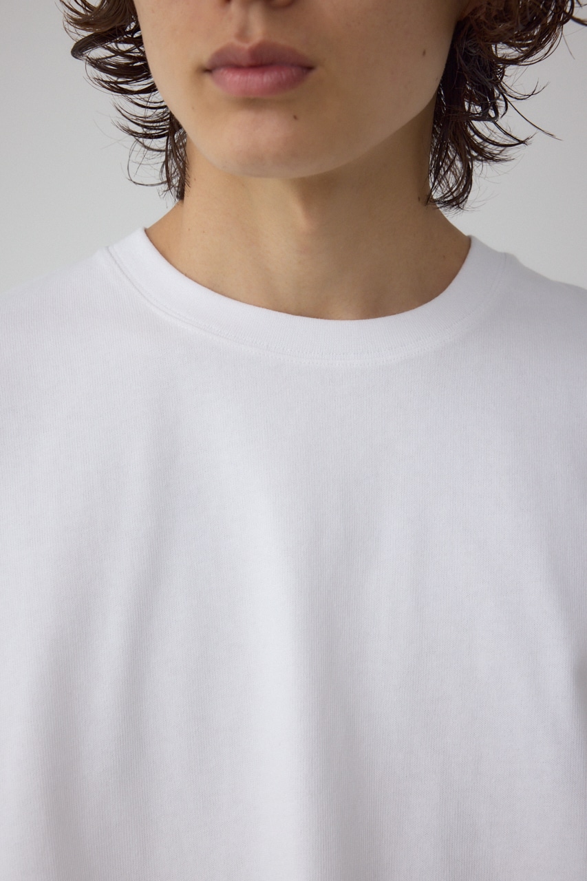 エクストリームコットン刺繍TEE WHT L