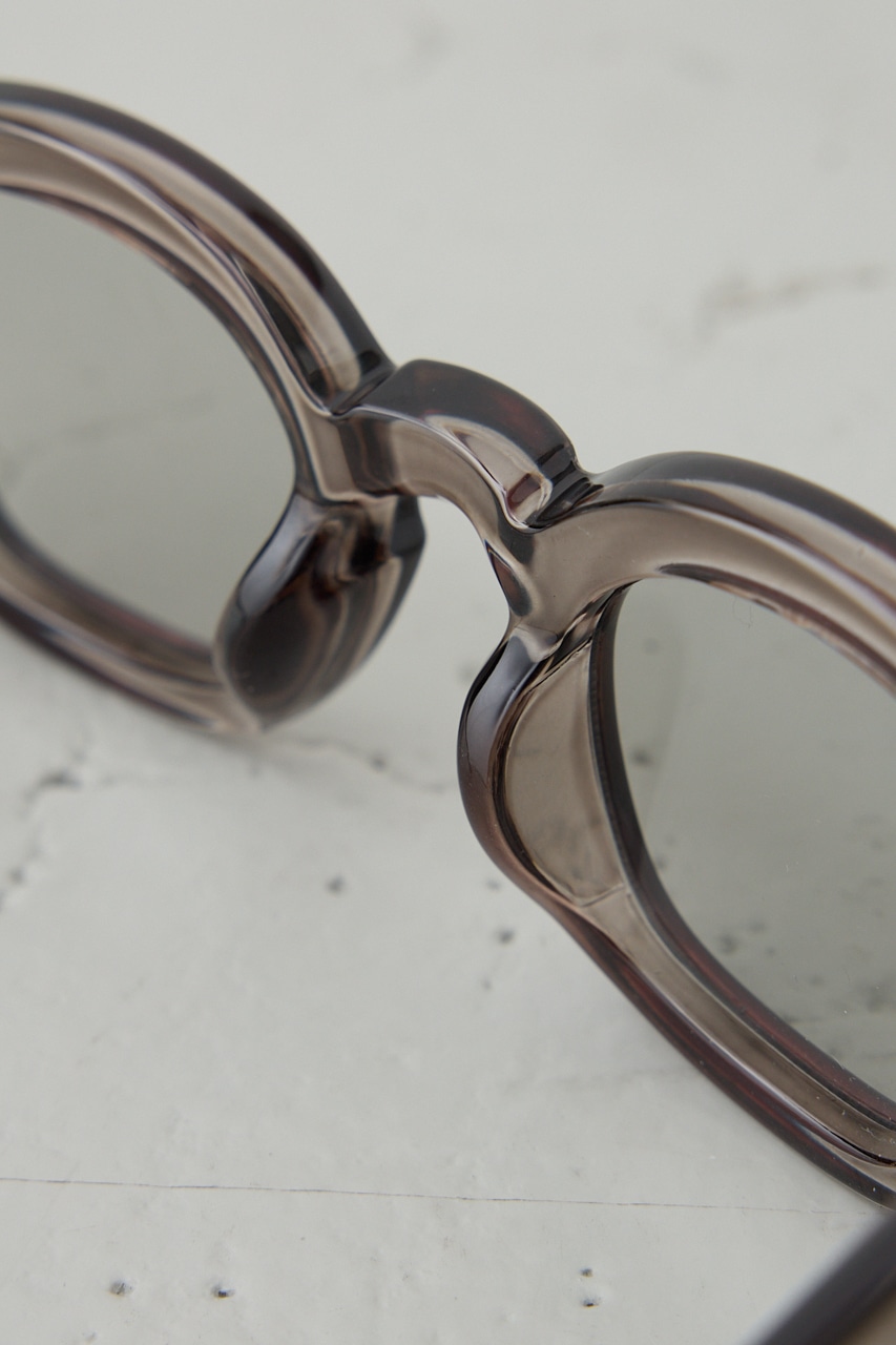 ラウンドサングラス GRY FREE