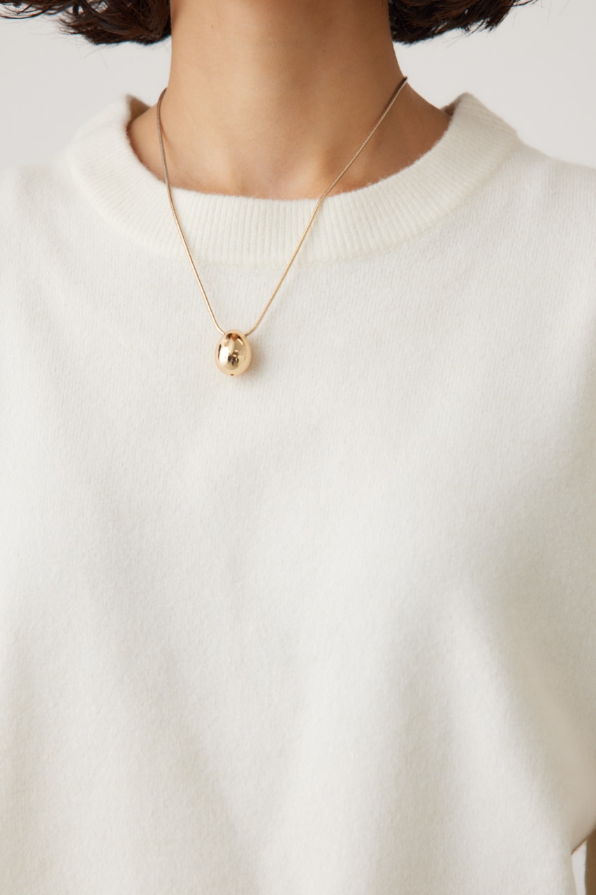 タックスリーブニット O/WHT FREE