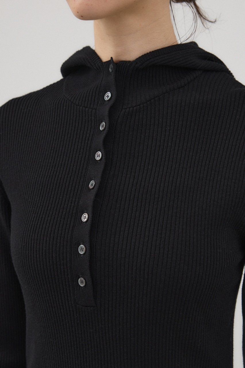 バラクラバニットプルオーバー BLK FREE