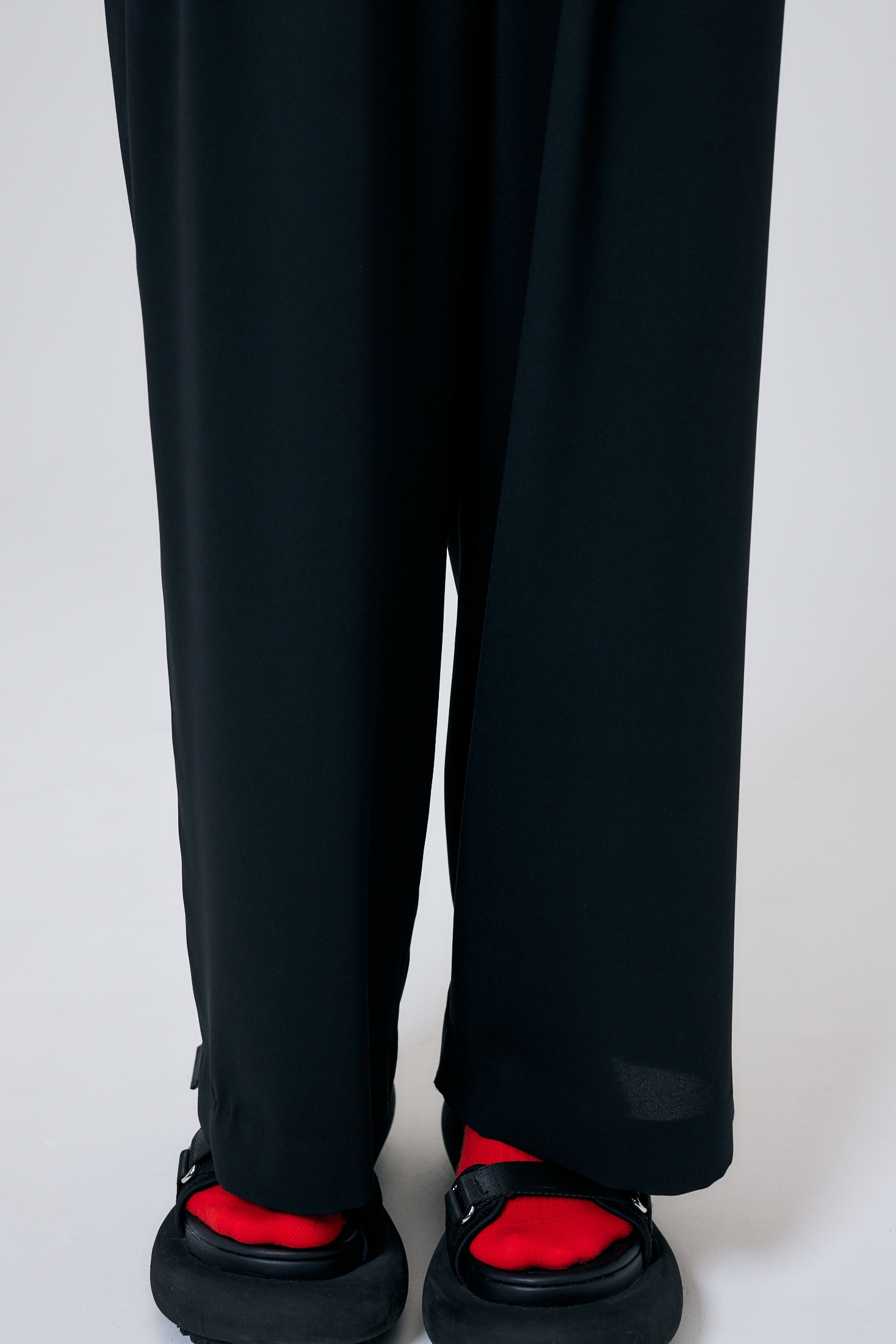 RELAX ELASTIC WIDE-TROUSERS｜34｜BLK｜TROUSERS｜|ENFÖLD OFFICIAL 